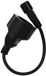 VCOM UPS -> розетка (IE-320 C14 to Socket Type-F) 3Gx0, 75mm2 CE002-CU0.75-0.15M