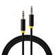 Greenconnect 1.0m jack 3.5mm/jack 3.5mm черный
