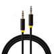 Greenconnect 0.25m jack 3.5mm/jack 3.5mm черный