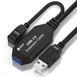 Кабель Greenconnect USB 3.2 Type-AM - microUSB 2.0 (f), USB 3.2 Type-AF 7.5м GCR-51924&nbsp;<img style='position: relative;margin:0' src='/image/only_to_order_edit.gif' alt='На заказ' title='На заказ' />
