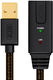 Greenconnect USB 2.0 Type-AM - USB 2.0 Type-AF 3м Greenconnect USB 2.0 Type-AM - USB 2.0 Type-AF 3м