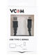 VCOM USB 2.0 Type-C (m) - USB 3.2 Type-AM 1м