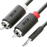 Greenconnect mini jack 3.5 mm (m) - 2 x RCA (m) GCR-51731&nbsp;<img style='position: relative;margin:0' src='/image/only_to_order_edit.gif' alt='На заказ' title='На заказ' />