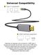 VCOM USB 3.2 Type-C (m) - HDMI (m) 1.8м