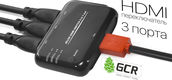 Greenconnect Переключатель Greenline HDMI 4Kx2K 3 к 1 Greenconnect Переключатель Greenline HDMI 4Kx2K 3 к 1