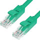 Greenconnect RJ45(m) - RJ45(m) Cat. 5e U/UTP PVC 10м зелёный