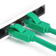 Greenconnect RJ45(m) - RJ45(m) Cat. 5e U/UTP PVC 0.1м зелёный