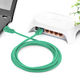 Greenconnect RJ45(m) - RJ45(m) Cat. 5e U/UTP PVC 0.1м зелёный