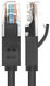 Greenconnect RJ45(m) - RJ45(m) Cat. 5e U/UTP PVC 3м чёрный