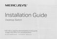 Mercusys MS105G Mercusys MS105G