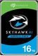 Накопитель на жестком магнитном диске Seagate Жесткий диск HDD 16TB Seagate SkyHawk AI ST16000VE002 3.5
