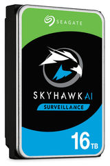 Накопитель на жестком магнитном диске Seagate Жесткий диск HDD 16TB Seagate SkyHawk AI ST16000VE002 3.5" SATA 6Gb/ s 256Mb 7200rpm для систем видеонаблюдения&nbsp;<img style='position: relative;margin:0' src='/image/only_to_order_edit.gif' alt='На заказ' title='На заказ' />