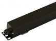 Hyperline SHE19-8SH-S-CB Блок розеток для 19" шкафов