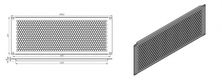 Hyperline BPD-4-RAL9005 Фальш-панель перфорированная на 4U Hyperline BPD-4-RAL9005 Фальш-панель перфорированная на 4U