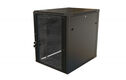 Hyperline TWB-1268-GP-RAL9004 Шкаф настенный 19-дюймовый (19") Hyperline TWB-1268-GP-RAL9004 Шкаф настенный 19-дюймовый (19")