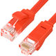 Greenconnect RJ45(m) - RJ45(m) Cat. 6 U/UTP PVC 15м красный