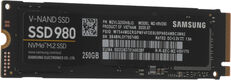 SSD M.2 (PCI-E NVMe) 250 Gb Samsung 980 (R2900/W1300MB/s) (MZ-V8V250BW) SSD M.2 (PCI-E NVMe) 250 Gb Samsung 980 (R2900/W1300MB/s) (MZ-V8V250BW)
