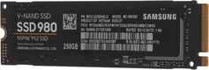 SSD M.2 (PCI-E NVMe) 250 Gb Samsung 980 (R2900/W1300MB/s) (MZ-V8V250BW) SSD M.2 (PCI-E NVMe) 250 Gb Samsung 980 (R2900/W1300MB/s) (MZ-V8V250BW)