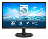 Монитор жидкокристаллический PHILIPS Монитор LCD 21.5'' [16:9] 1920х1080(FHD) VA 222V8LA (00/01)