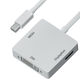 Greenconnect Apple mini DisplayPort 20M > DisplayPort 20F/HDMI 19F/DVI 25+4F