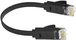 Greenconnect RJ45(m) - RJ45(m) Cat. 6 U/UTP PVC 15м чёрный