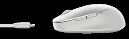 Dell Mouse MS7421W Premier; Wireless; Optical; USB; BT; 4000 dpi; 7 butt; silver; аккумулятор Dell Mouse MS7421W Premier; Wireless; Optical; USB; BT; 4000 dpi; 7 butt; silver; аккумулятор