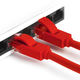 Greenconnect RJ45(m) - RJ45(m) Cat. 5e U/UTP PVC 40м красный