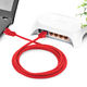 Greenconnect RJ45(m) - RJ45(m) Cat. 5e U/UTP PVC 40м красный