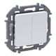 LEGRAND 673620 Выключатель двухклавишный
