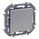 LEGRAND 673622 Выключатель двухклавишный