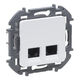 LEGRAND 673840 Двойная розетка RJ 45