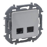 Двойная розетка RJ 45 LEGRAND 673842&nbsp;<img style='position: relative;margin:0' src='/image/only_to_order_edit.gif' alt='На заказ' title='На заказ' />