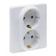 LEGRAND 673750 Розетка 2 x 2К+З
