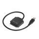 Greenconnect USB 2.0 Type-C (m) - SATA III 0.25м