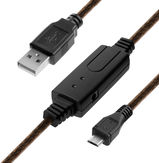Кабель Greenconnect USB 2.0 Type-AM - microUSB 2.0 (m) 10м GCR-UA2MCB11-BD2S-10.0m&nbsp;<img style='position: relative;margin:0' src='/image/only_to_order_edit.gif' alt='На заказ' title='На заказ' />