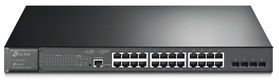 TP-Link JetStream 28-портовый гигабитный управляемый коммутатор уровня 2+ с 24 портами PoE+