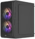Aerocool Cs-107-A-BK-v2 (mATX, без БП, Window, USB3.0 x1, USB2.0 x1, 12cm FRGB fans x3)