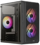 Aerocool Cs-107-A-BK-v2 (mATX, без БП, Window, USB3.0 x1, USB2.0 x1, 12cm FRGB fans x3)&nbsp;<img style='position: relative;margin:0' src='/image/only_to_order_edit.gif' alt='На заказ' title='На заказ' />