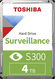 Жесткий диск TOSHIBA HDWT840UZSVA/HDKPB08Z0A01S S300 Surveillance 4ТБ 3,5