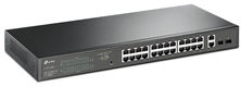 TP-Link 28-портовый Easy Smart коммутатор c 24 портами PoE+