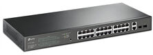 TP-Link 28-портовый Easy Smart коммутатор c 24 портами PoE+