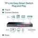 TP-Link 28-портовый Easy Smart коммутатор c 24 портами PoE+