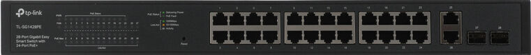 TP-Link 28-портовый Easy Smart коммутатор c 24 портами PoE+