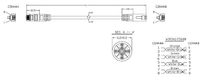 Hyperline PC-LPM-UTP-RJ45-RJ45-C6a-5M-LSZH-OR Патч-корд U/UTP