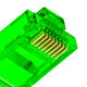 Коннектор Greenconnect цветной RJ-45 cat.5e UTP Male
