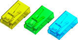 Коннектор Greenconnect цветной RJ-45 cat.5e UTP Male GCR-51802&nbsp;<img style='position: relative;margin:0' src='/image/only_to_order_edit.gif' alt='На заказ' title='На заказ' />