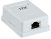 IEK
ITK Настенная инф. розетка RJ45 кат. 6 FTP 1-порт