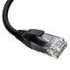 Greenconnect RJ45(m) - RJ45(m) Cat. 5e 1м чёрный