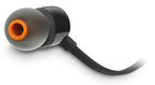 JBL T110 наушники внутриканальные с микрофоном: 1.2м JBL T110 наушники внутриканальные с микрофоном: 1.2м