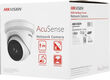 Hikvision 8Мп уличная купольная IP-камера с EXIR-подсветкой до 40м и технологией AcuSense1/2,8